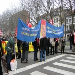 Manifestation  Bruxelles le 19 mars 2005 photo n51 